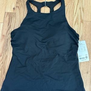 Athleta MALDIVES BRA CUP TANKINI Blue NWT Swim 34B/C black NWT